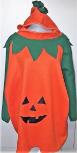 Kids Costumes to Hire - Pumpkin Dress with Hood - CHILD
